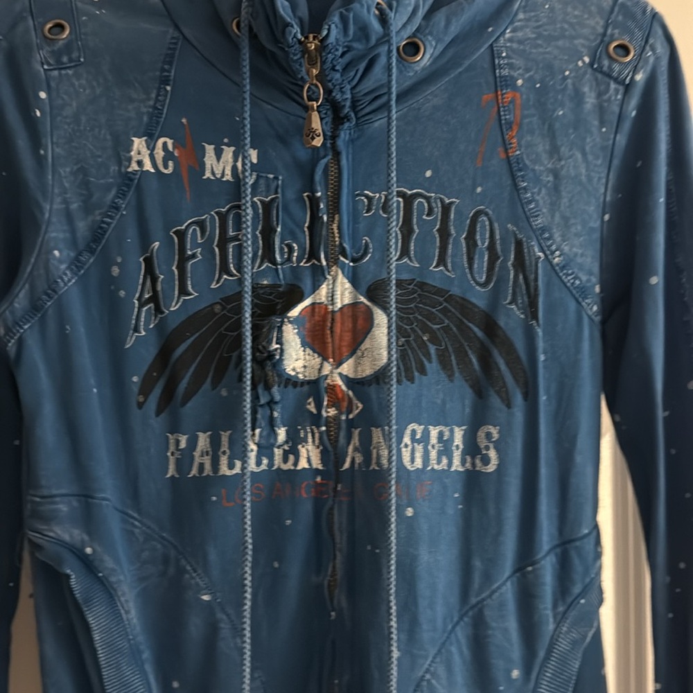 Woman’s Affliction zip up - Picture 2 of 6